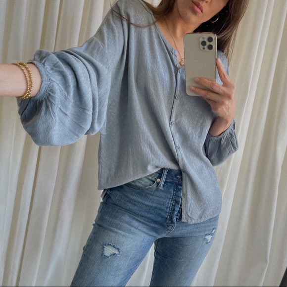 🆕 Spring Ready Top — Dusty blue - Picture 2 of 9